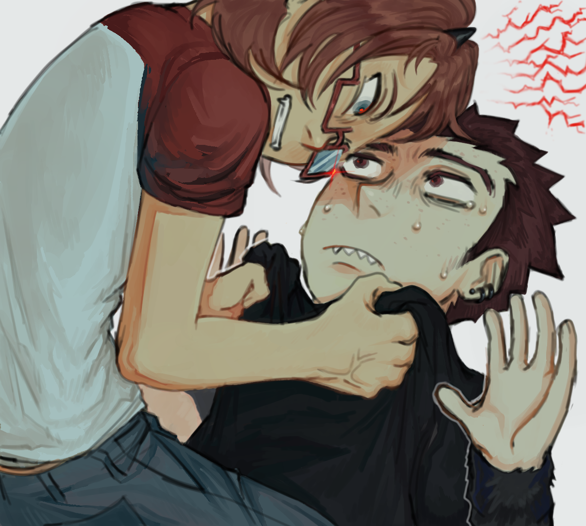 No bullying ! (Funnyfish(f)art's ocs) Also, not canon, I don't think Connie would let himself be bullied like that.