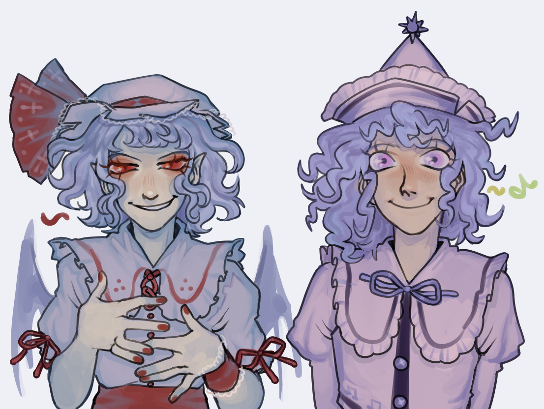 Remilia & Merlin. They looked more similar in my head-