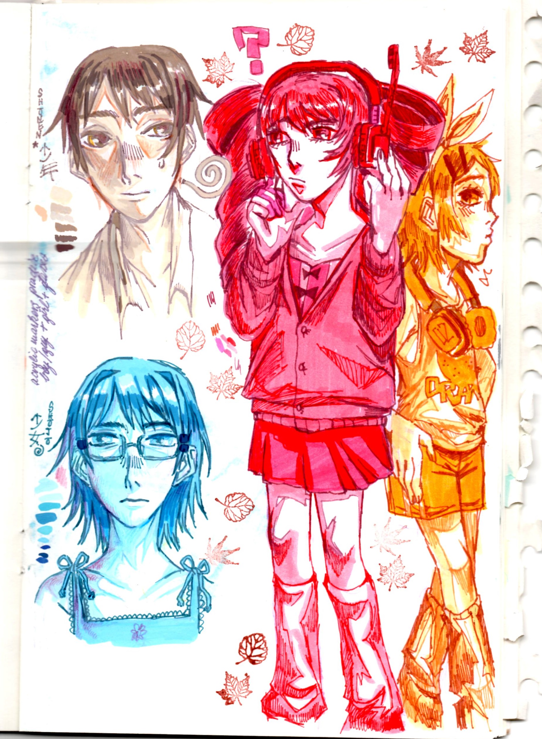 test de marqueurs acrylique. Verdict ? ILS SONT SUPER, JE LES AIMES TROP !